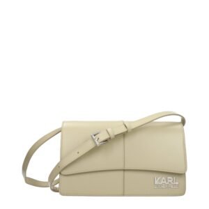Green Polyethylene Crossbody Bag