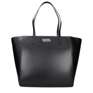 Black Polyethylene Shoulder Bag