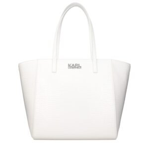 White Polyethylene Shoulder Bag