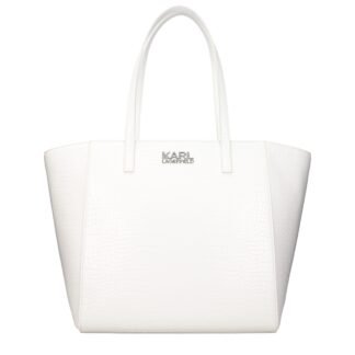 White Polyethylene Shoulder Bag