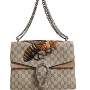 Supreme Monogram Bee Embroidered Shoulder Bag