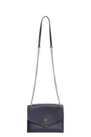 Mylockme Leather Chain Shoulder Bag