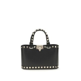 Black Calf Leather Bos Taurus Handbag