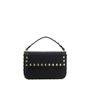 Black Calf Leather Bos Taurus Shoulder Bag