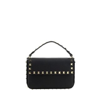 Black Calf Leather Bos Taurus Shoulder Bag