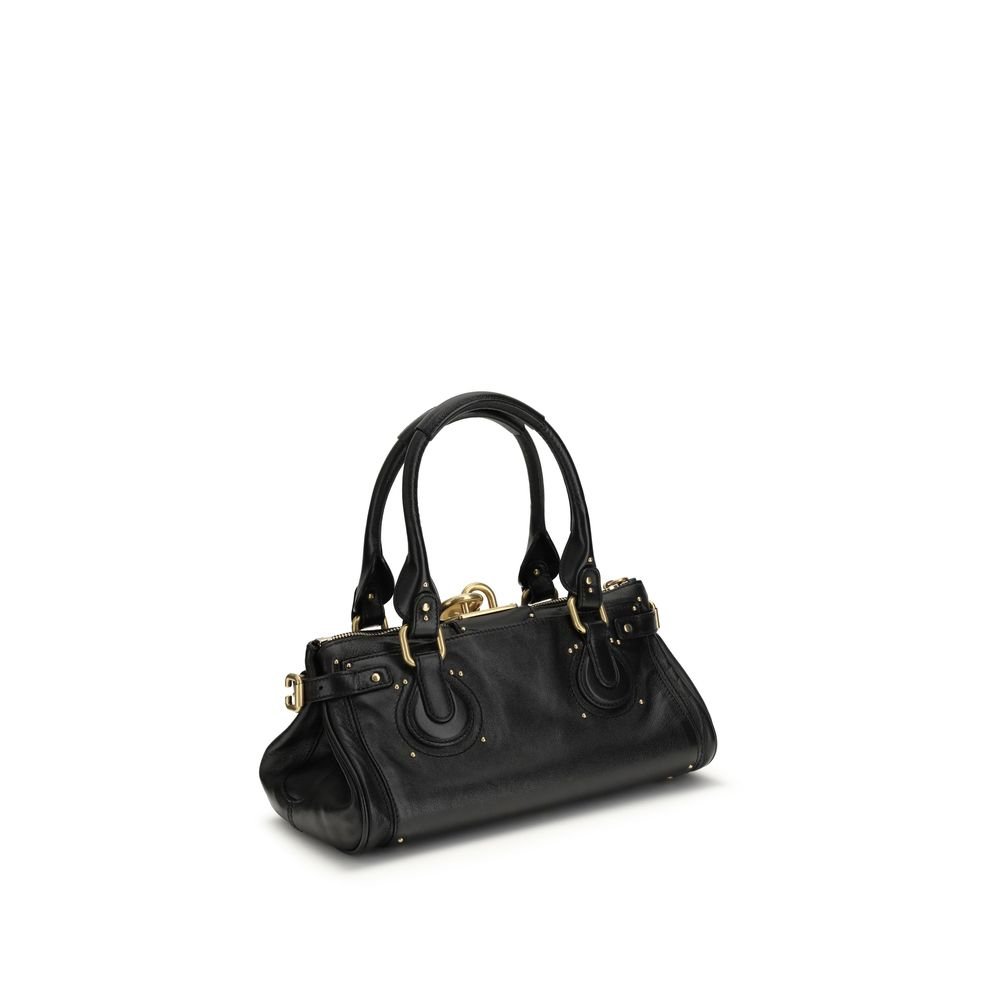 Black Buffalo Leather Shoulder Bag - Image 3