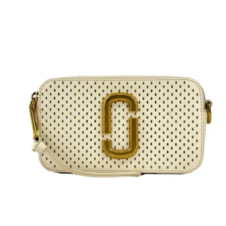 Marc Jacobs The Snapshot Perforated Crossbody Bag