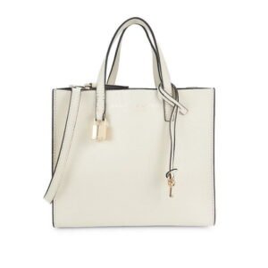 Women'S Mini Pebbled Tote - Marshmallow