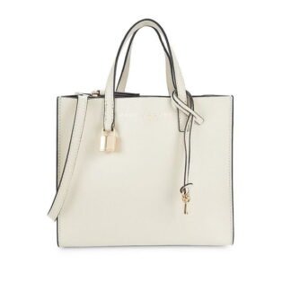 Women'S Mini Pebbled Tote - Marshmallow