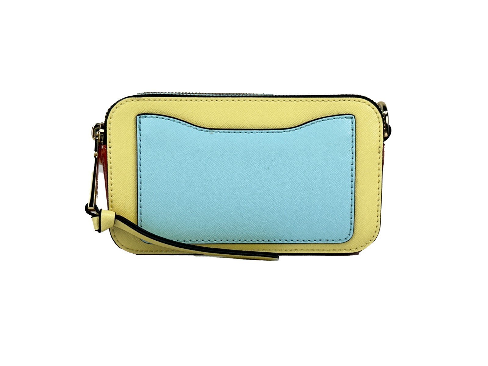 Marc Jacobs The Snapshot Crossbody Bag (Pastel Yellow Multi) - Image 3