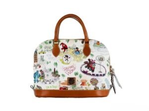 Dooney & Bourke Disney Pixar Maps Satchel Crossbody Bag Purse