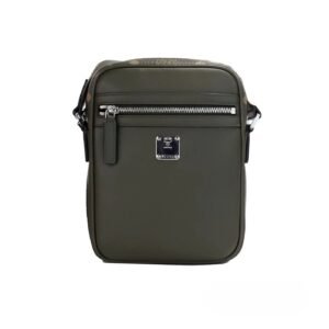 MCM Visetos Leather Camera Crossbody Bag