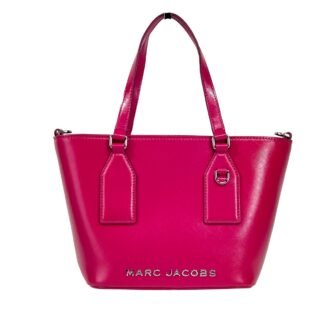 Marc Jacobs Small Saffiano Leather Tote Crossbody Bag