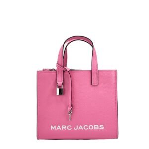 Marc Jacobs Mini Grind Pink Leather Crossbody Bag Purse