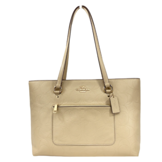 Coach Leather Station Bag Shoulder Tote
