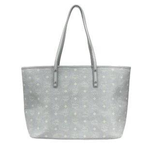 MCM Aren Leather Shoulder Tote Bag