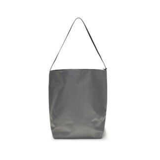 Gray Polyamide Backet Bag