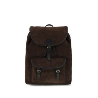 Brown Calf Leather Bos Taurus Backpack