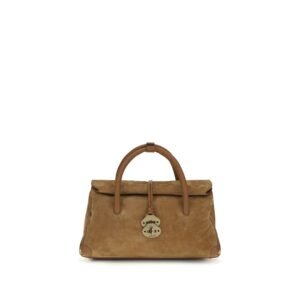 Brown Calf Leather Bos Taurus Handbag