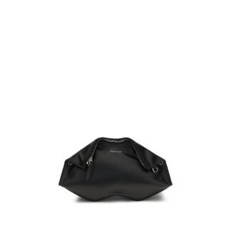 Black Calf Leather Bos Taurus Clutch Bag