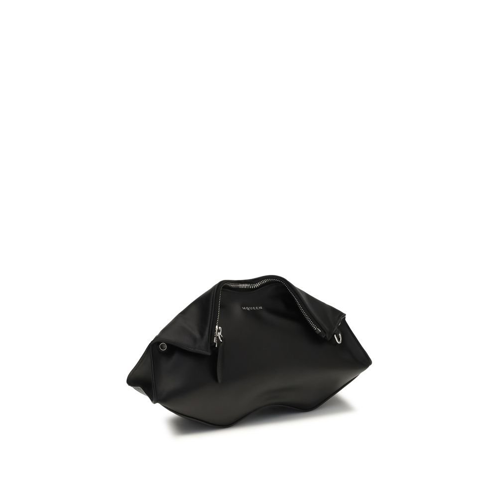 Black Calf Leather Bos Taurus Clutch Bag - Image 2