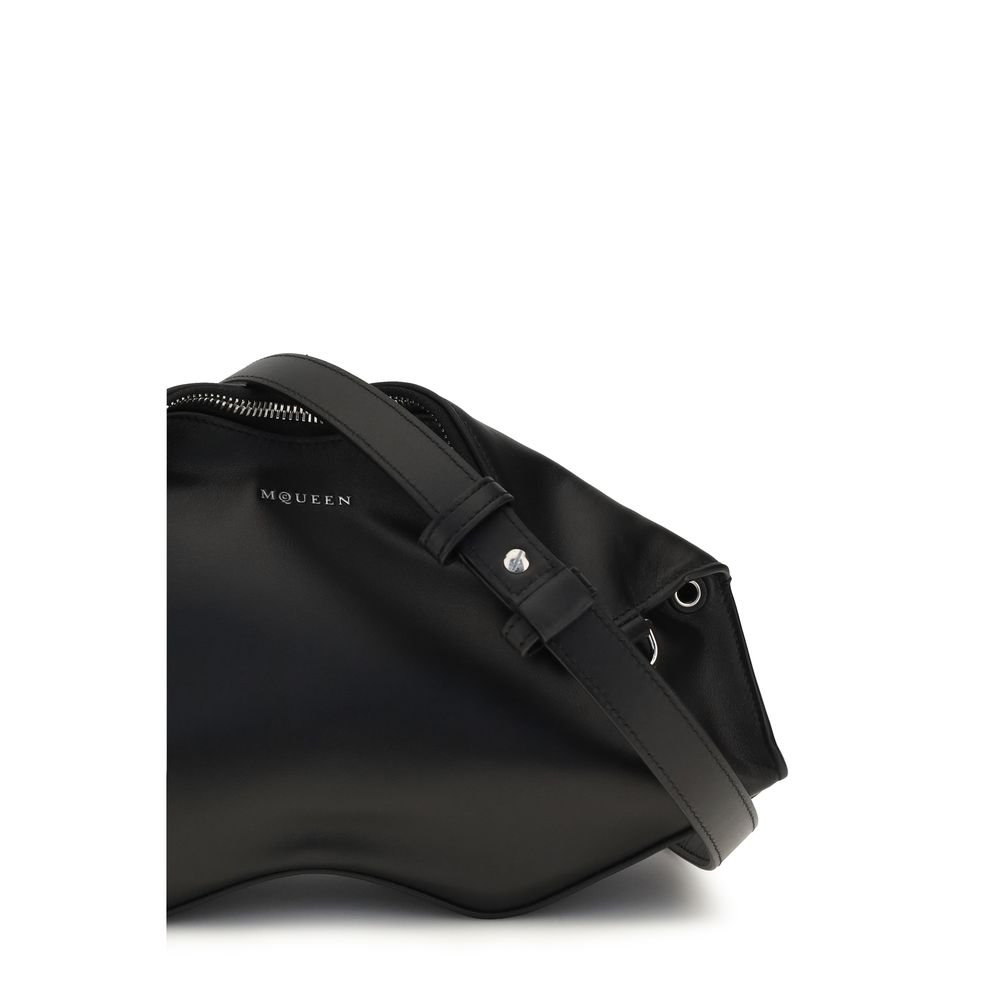 Black Calf Leather Bos Taurus Clutch Bag - Image 4
