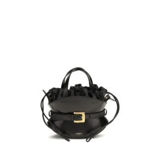 Black Calf Leather Bos Taurus Shoulder Bag