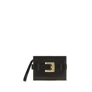 Black Lamb Ovis Aries Aries Clutch Bag
