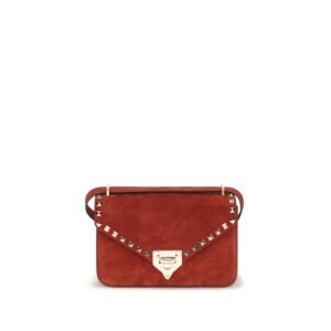 Multicolor Suede Leather Shoulder Bag