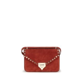 Multicolor Suede Leather Shoulder Bag