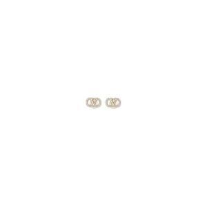 Gold Brass Earrings