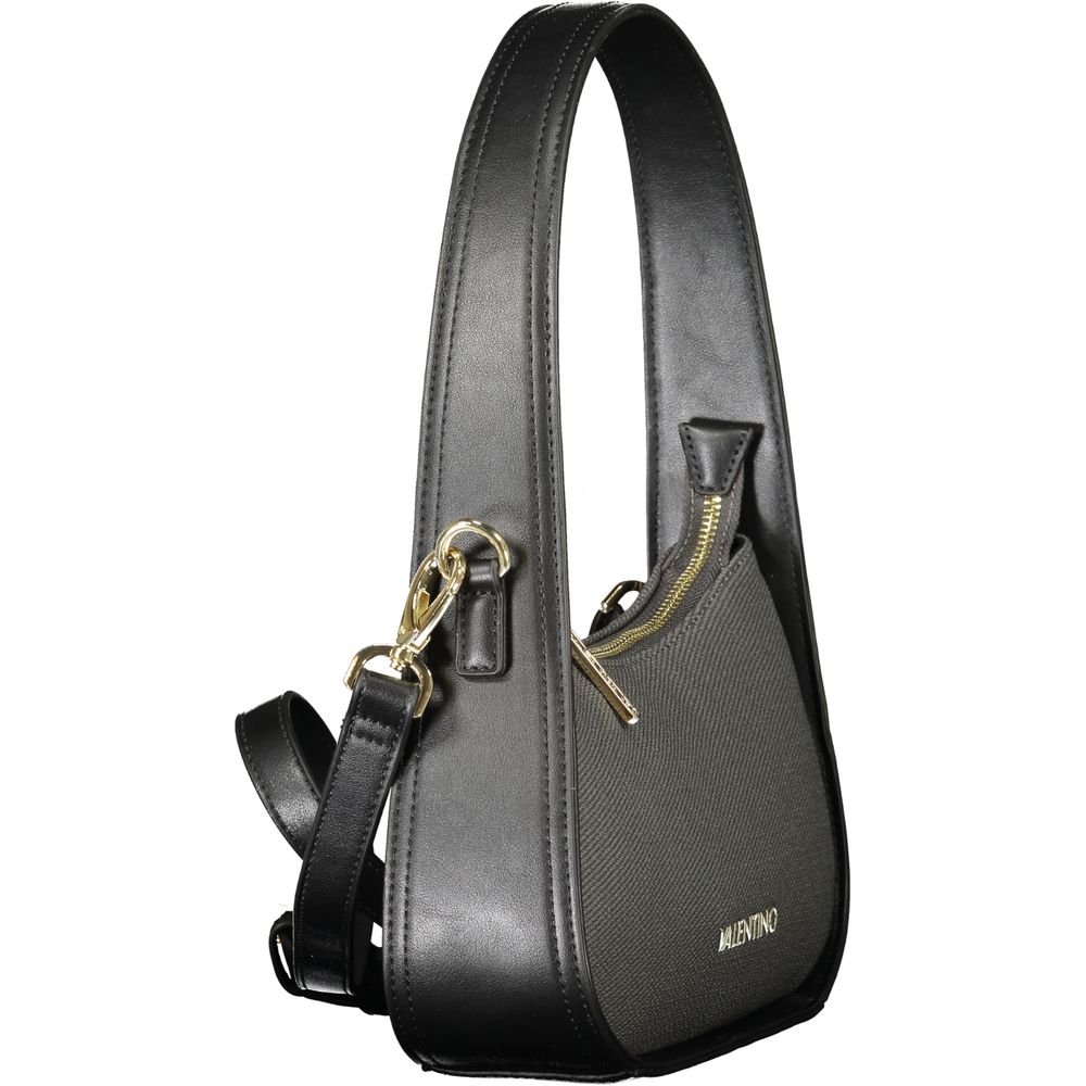 Black Polyurethane Women's Bag - Image 3