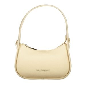 Beige Polyurethane Women Bag