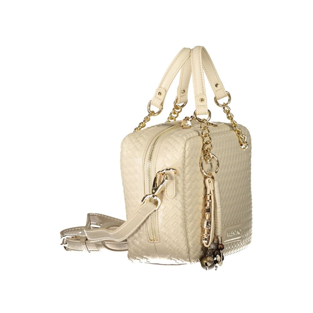 Beige Polyurethane Womens Bag - Image 3