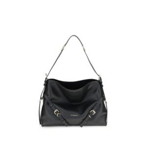 Black Calf Leather Bos Taurus Handbag