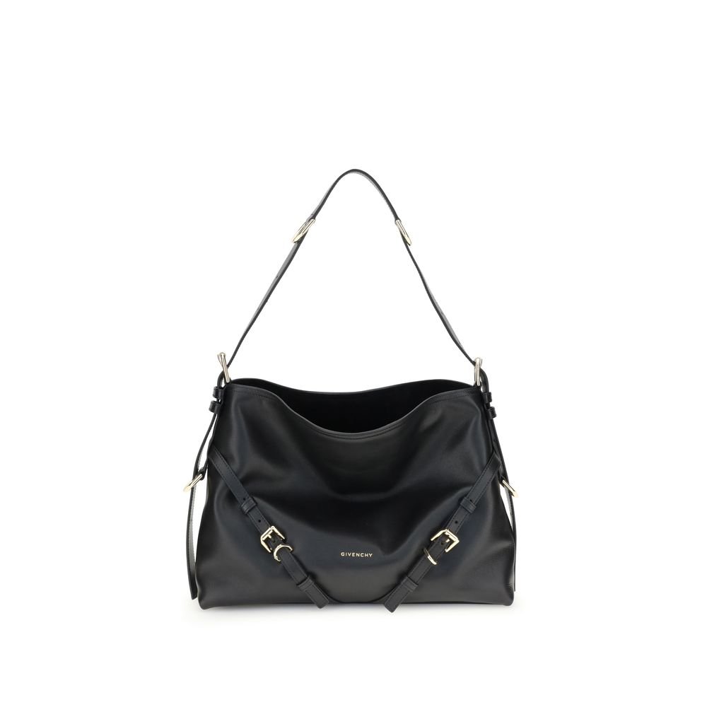 Black Calf Leather Bos Taurus Handbag