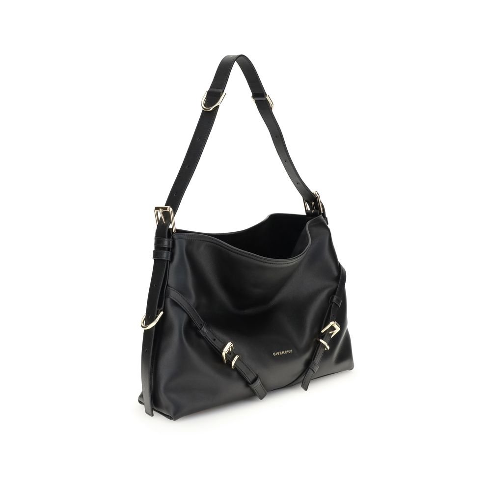 Black Calf Leather Bos Taurus Handbag - Image 2