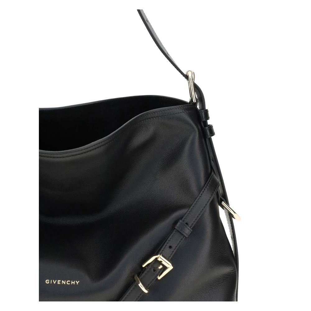 Black Calf Leather Bos Taurus Handbag - Image 4