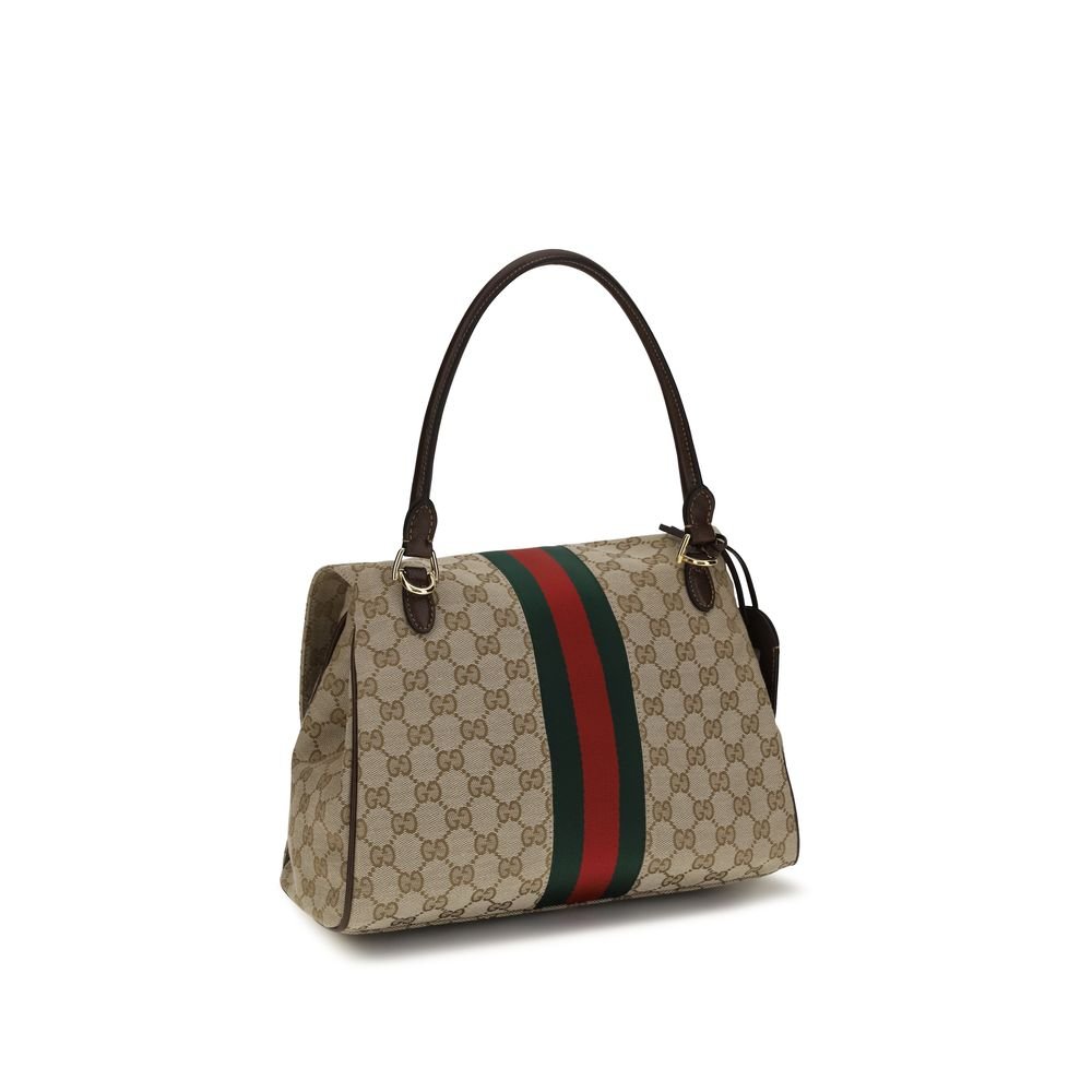 Beige Polyester Handbag - Image 3