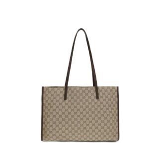 Beige Polyester Shoulder Bag