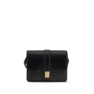 Black Calf Leather Bos Taurus Shoulder Bag