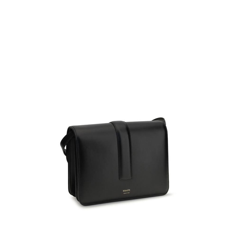 Black Calf Leather Bos Taurus Shoulder Bag - Image 3