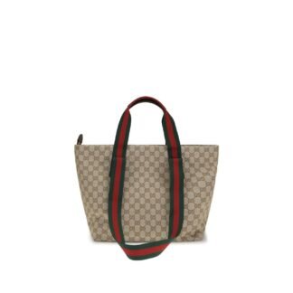 Beige Polyester Shoulder Bag