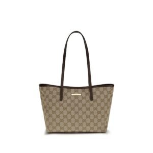 Beige Polyester Handbag