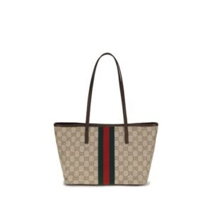 Beige Cotton Handbag