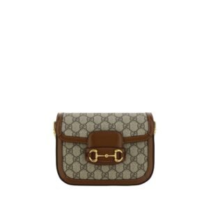 Brown Polyethylene Handbag