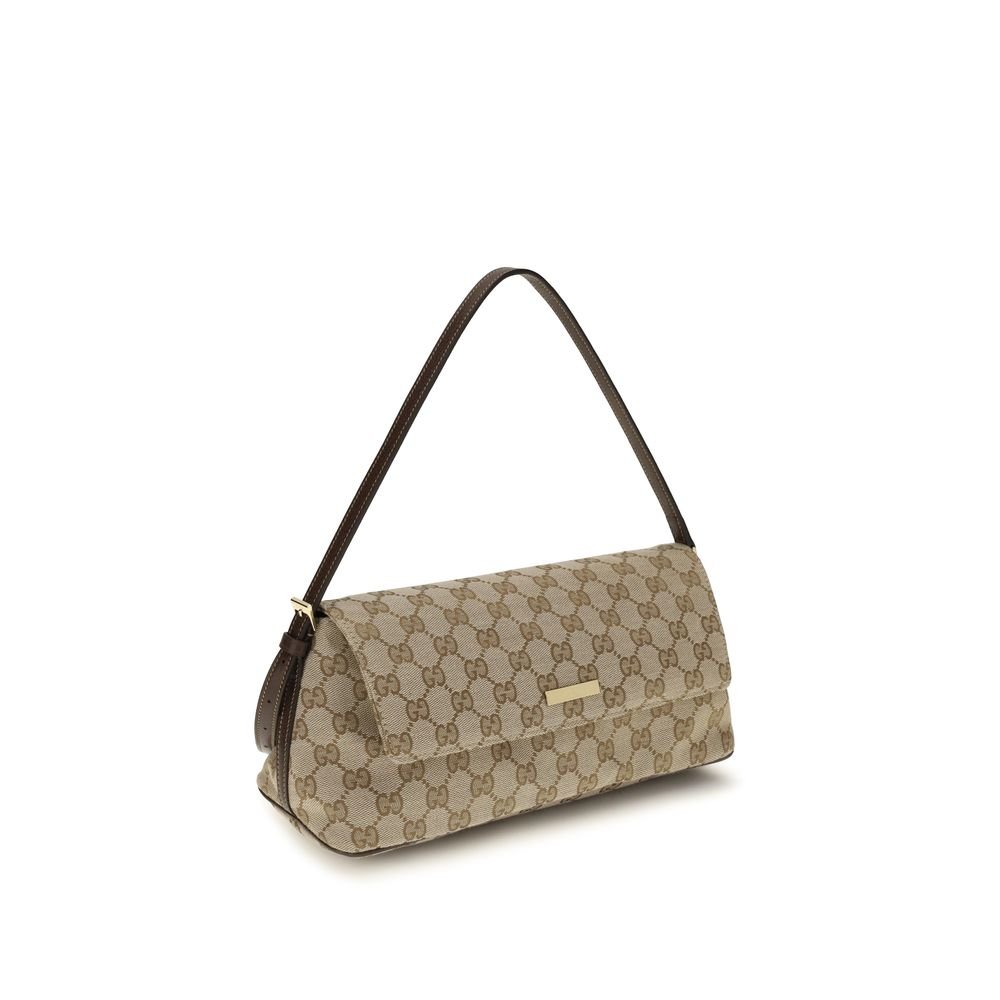Brown Polyester Shoulder Bag - Image 2