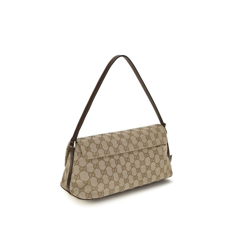 Brown Polyester Shoulder Bag - Image 3
