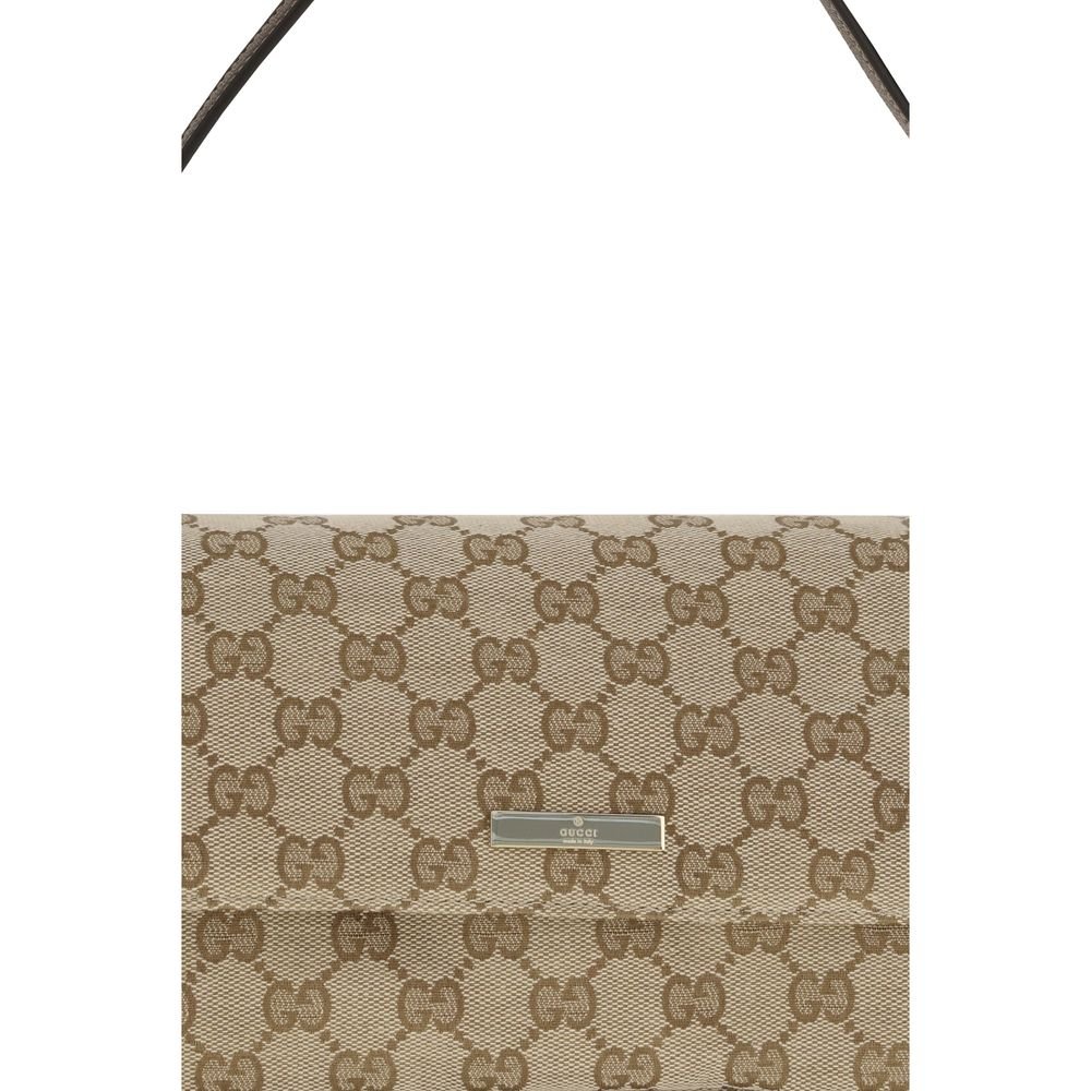 Brown Polyester Shoulder Bag - Image 4