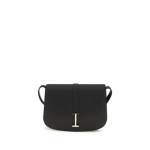 Black Calf Leather Bos Taurus Shoulder Bag